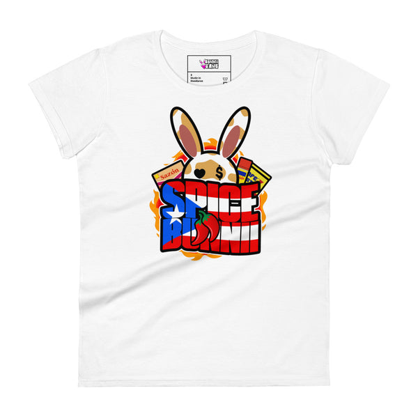 BUNNII GANG "SPICE BUNNII" Women's short sleeve t-shirt