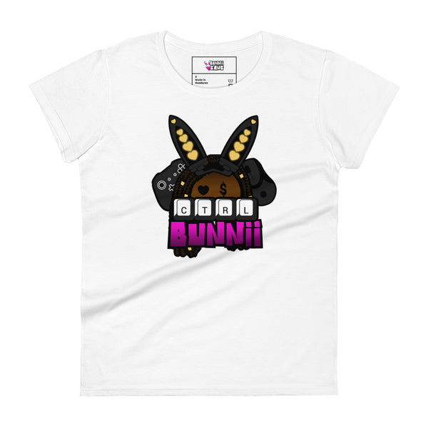 BUNNII GANG "CTRL BUNNII" Women's short sleeve t-shirt