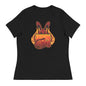BUNNII GANG "DOOM BUNNII" Women's Relaxed T-Shirt